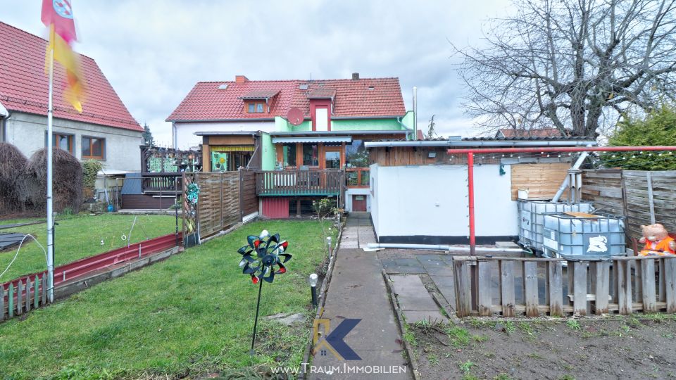 Doppelhaushälfte mit Garten in begehrter Lage von Mühlhausen in Mühlhausen