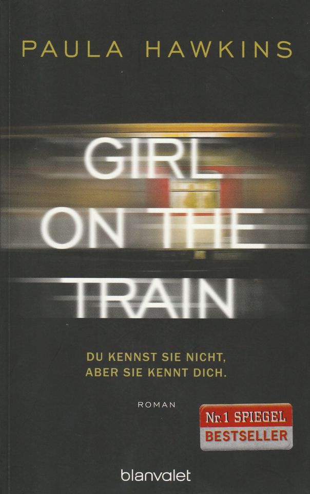 Girl on the Train  |  Paula Hawkins  |  Roman in Garbsen