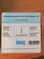 Knauf Schnellbauschraube TN 3,9 x 30 Baden-Württemberg - Leonberg Vorschau