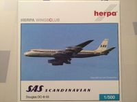 Herpa Wings  505383  Douglas DC-8-55  "SAS Scandinavian" Berlin - Reinickendorf Vorschau