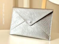 LOUIS VUITTON Kirigami Epi Leder Mittel Silber Metallic Hessen - Gießen Vorschau