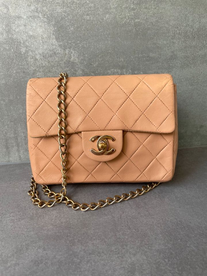 Chanel Vintage Mini Square Flap Bag Tasche Handtasche in Berlin