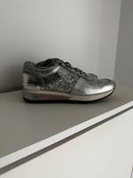 Michael kors sneaker schuhe silber glitzer 37 Bayern - Vaterstetten Vorschau