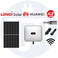 Photovoltaikanlage Komplettset mit LONGi Modulen Glas Glas und HUAWEI Wechselrichter Hessen - Bruchköbel Vorschau