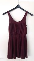 gerafftes Minikleid/ Sommerkleid bordeaux Gr. 36 Bayern - Lichtenfels Vorschau