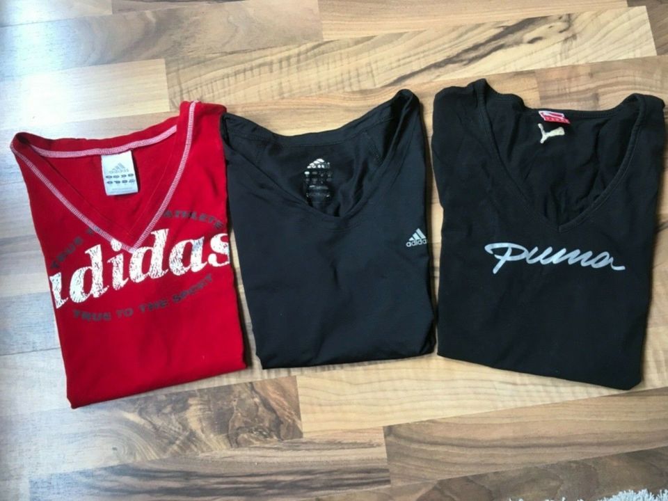 Adidas T-Shirt+ Puma T-Shirt in Kelsterbach