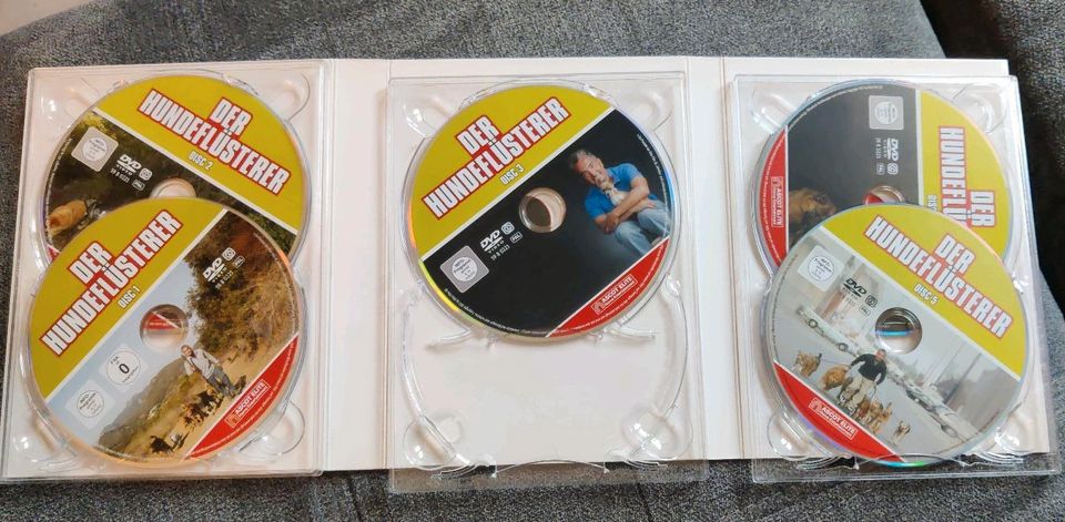 DVD's Cesar Millan,Staffel 1 von  "Der Hundeflüsterer" (6DVD's) in Schildow