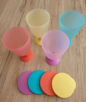 Tupperware Dessert Becher Eis 4er Set mit Deckel wie neu Thüringen - Wurzbach Vorschau