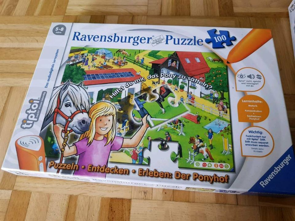 Tiptoi Buch und Spiel und Puzzle in Kempten