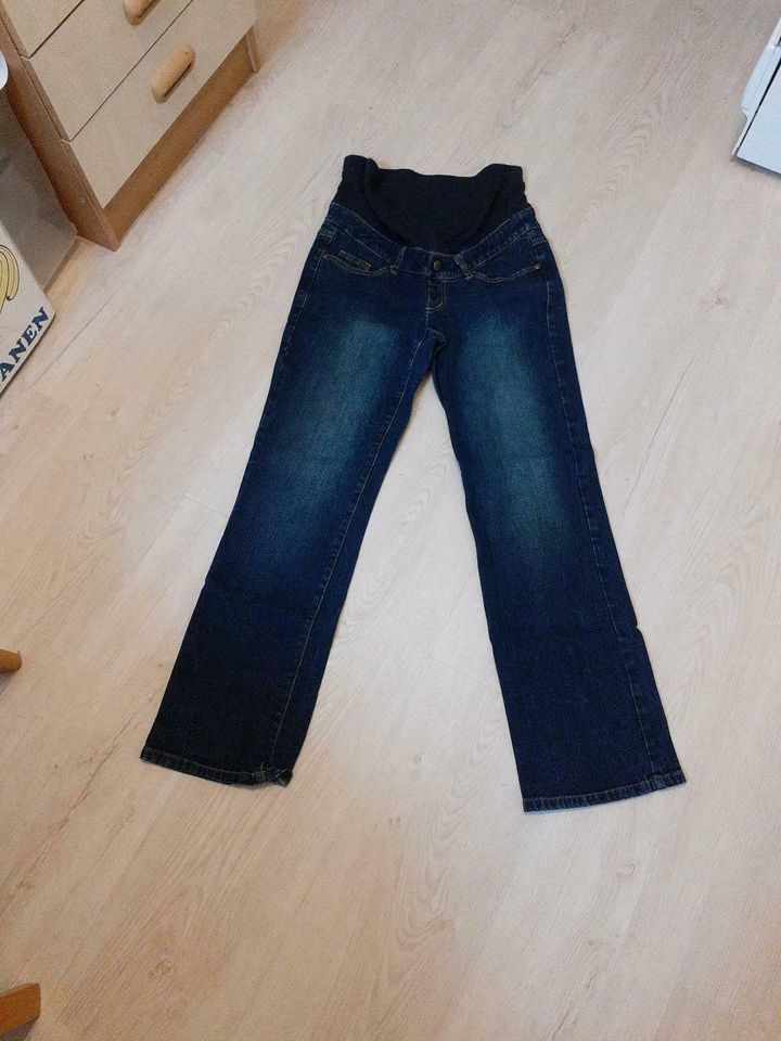 Jeans Schwangerschaftshose Gr. 38 in Triptis