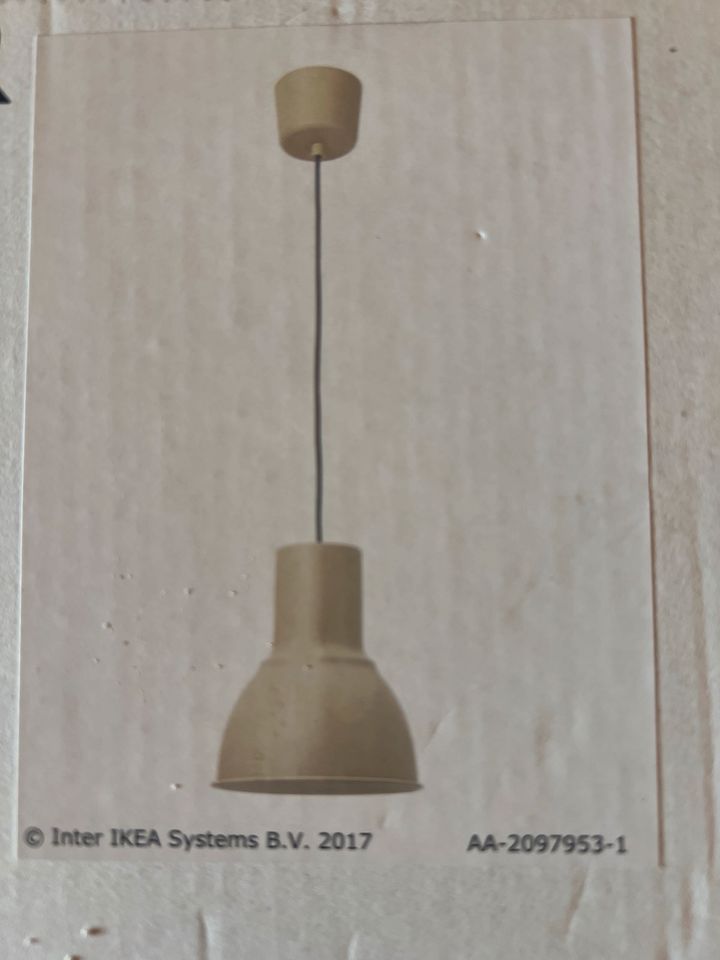 Ikea hektar Lampen (2 Stück) in Ruppertshofen