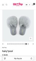 flip flop Hausschuhe Gr. 38 grau Nürnberg (Mittelfr) - Oststadt Vorschau