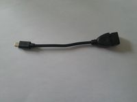 OTG Adapter Kabel USB A Buchse zu Mini USB B Stecker schwarz Münster (Westfalen) - Gelmer Vorschau