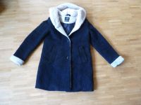 Winterjacke Wintermantel blau mit Kapuze Kuscheljacke Gr. 34 Köln - Nippes Vorschau