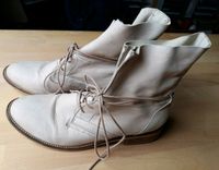 Boots Stiefeletten Leder altrosa nude beige neuwertig Niedersachsen - Bodenfelde Vorschau