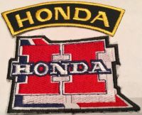 Honda Aufnäher CBR Rebell CB Goldwing Patch Kutte Africa Twin Baden-Württemberg - Lauchheim Vorschau