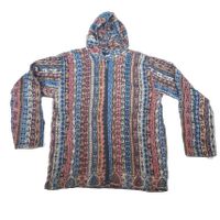 Flauschige Hippie Jacke mit bunten Streifen in Hellblau, UNISEX Bayern - Straubing Vorschau