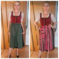 Dirndl Gr. 38 - komplett mit Bluse und zwei Schürzen Bayern - Wackersdorf Vorschau