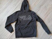 Jungen Pullover Hoodie Fila Größe M mit Bauchtasche schwarz Nordrhein-Westfalen - Hiddenhausen Vorschau