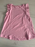 T-Shirt Shirt Rosa Gr. 122/128 Volant H&M Brandenburg - Blankenfelde Vorschau