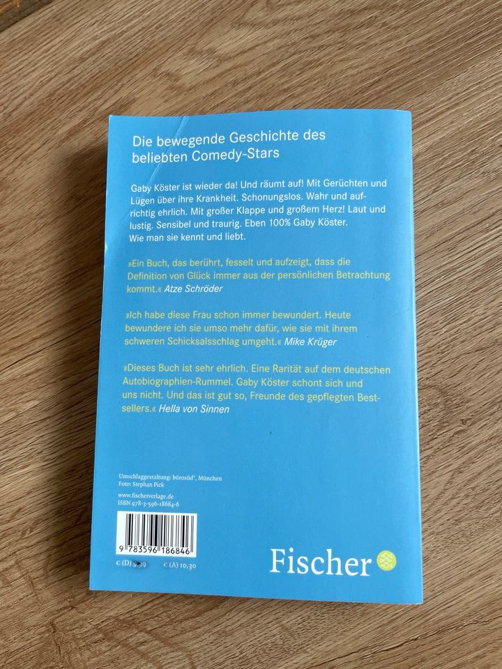 Gaby Köster Buch, Ein Schnupfen hätte auch gereicht in Frankfurt am Main