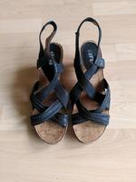 Kork Sandalen peeptoe Leder hochwertig von Ara 39 Düsseldorf - Düsseltal Vorschau