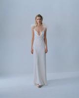 Neu: Mango Capsule Collection Kleid Weiß Hochzeitskleid Federn S Bayern - Donauwörth Vorschau