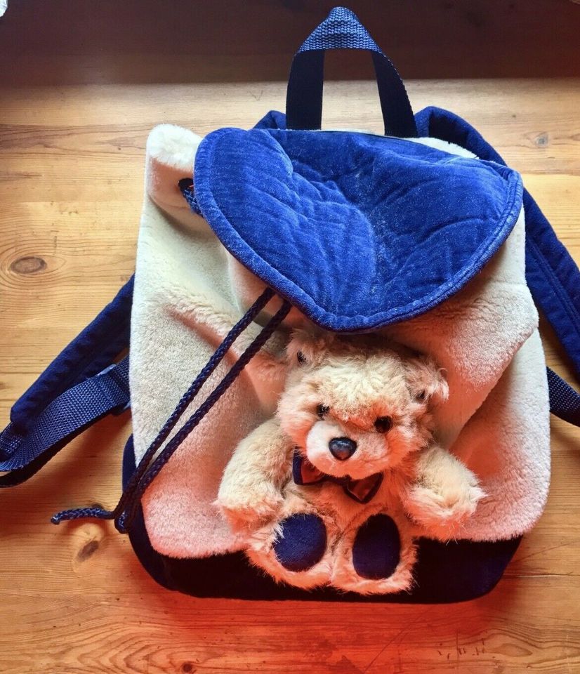 Rucksack mit Teddy Plüsch NEU in Spaichingen