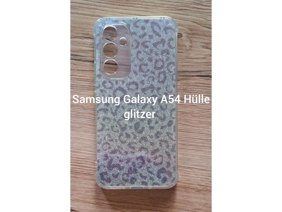 Samsung Galaxy A54 Hülle glitzer in Meschede