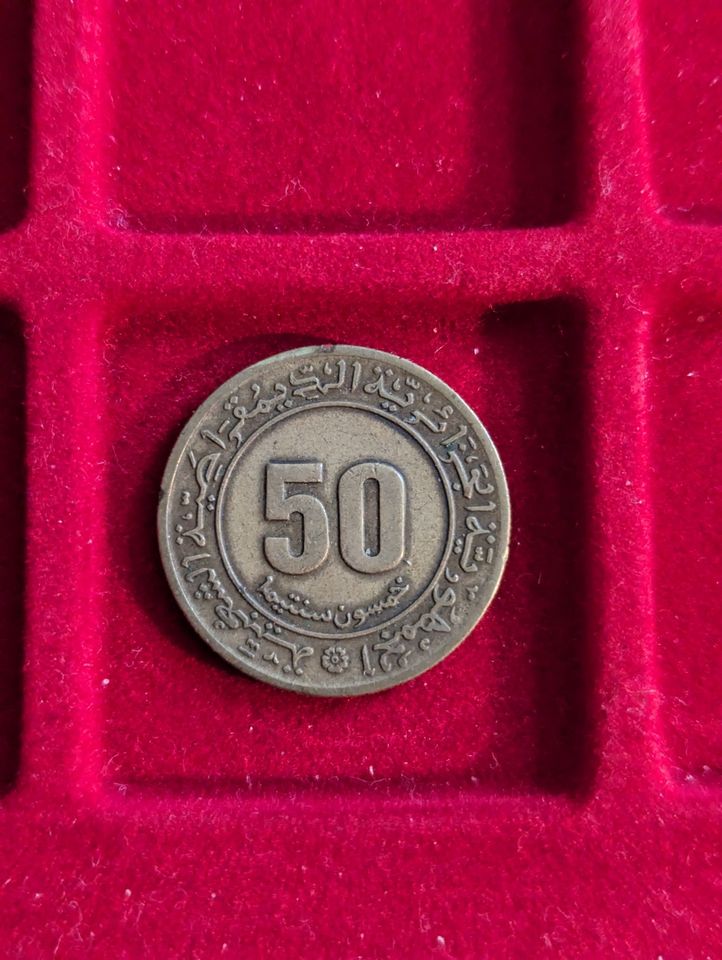 Münze - 1945 - Algerien - 50 Centimes in Klipphausen