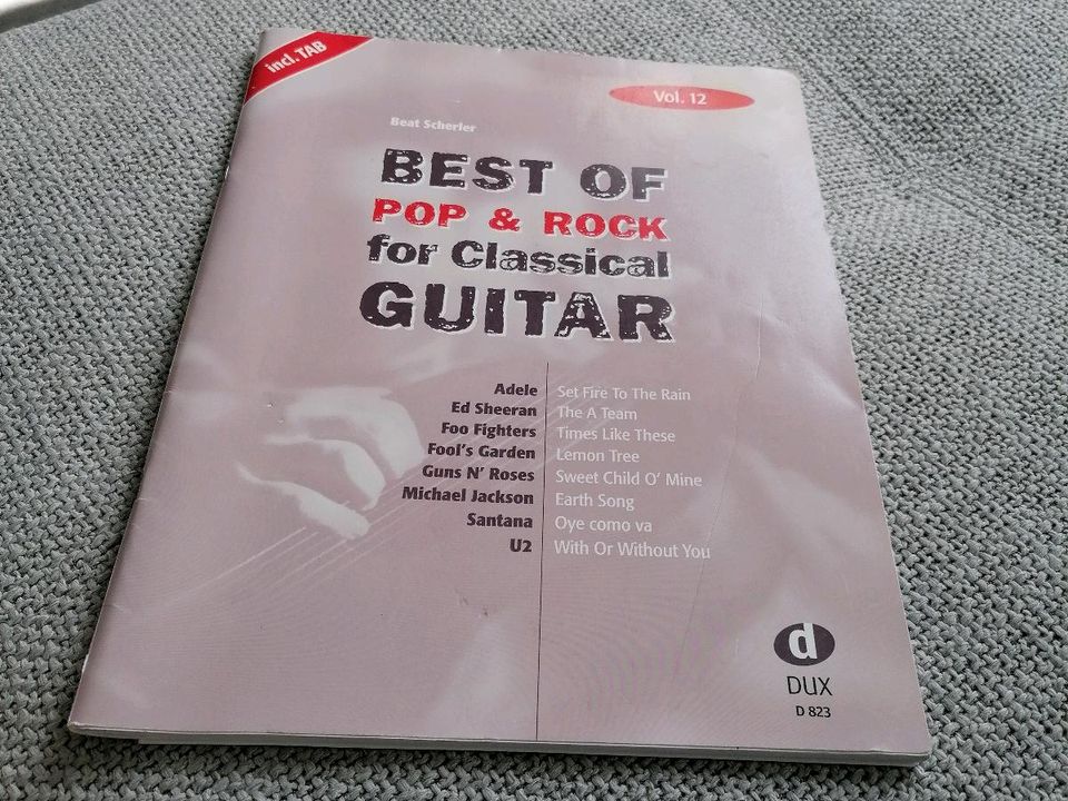 Gitarren-Notenbuch in Ditzingen