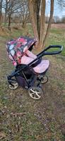 LONEX Kinderwagen Sportwagen Buggy Blumen Blumenmuster Gold Thüringen - Ilmenau Vorschau