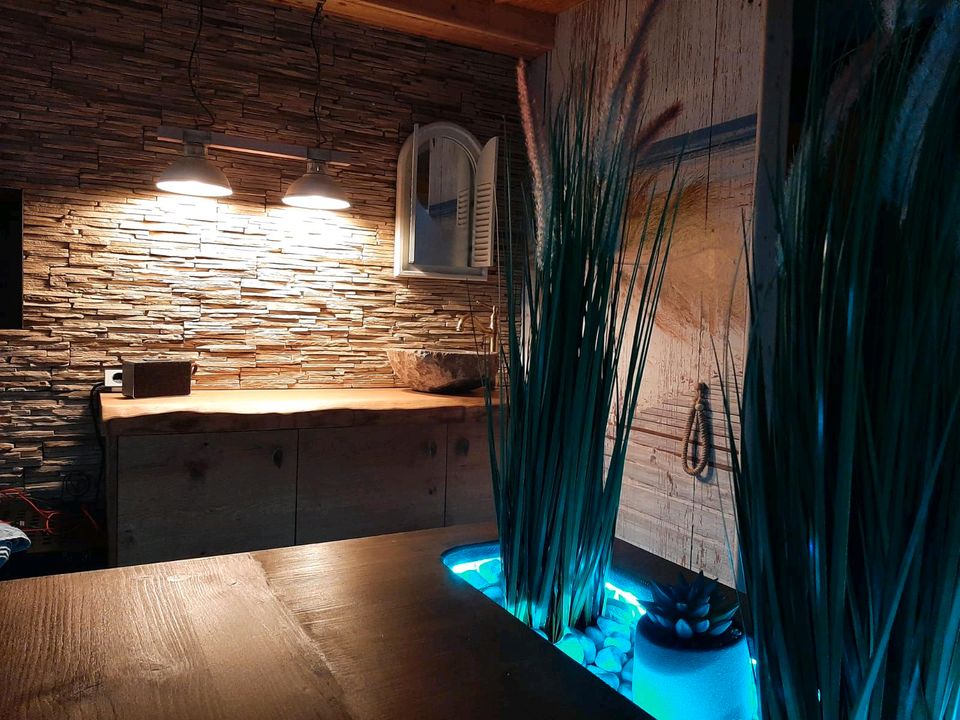 Wellness # Private Spa Suite # Sauna mit Whirlpool in Falkensee