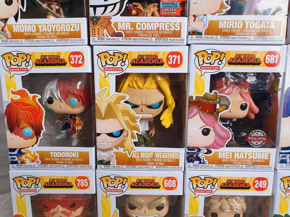 My Hero Academia Funko Pop Sammlung / Konvolut Anime Figuren in Kehrig