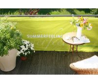 Balkonverkleidung "Summerfeeling",90x300cm hellgrün #11477 Bayern - Jettenbach Vorschau