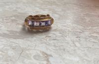 Gold Ring 585er mit Amethyst Nordrhein-Westfalen - Kamp-Lintfort Vorschau