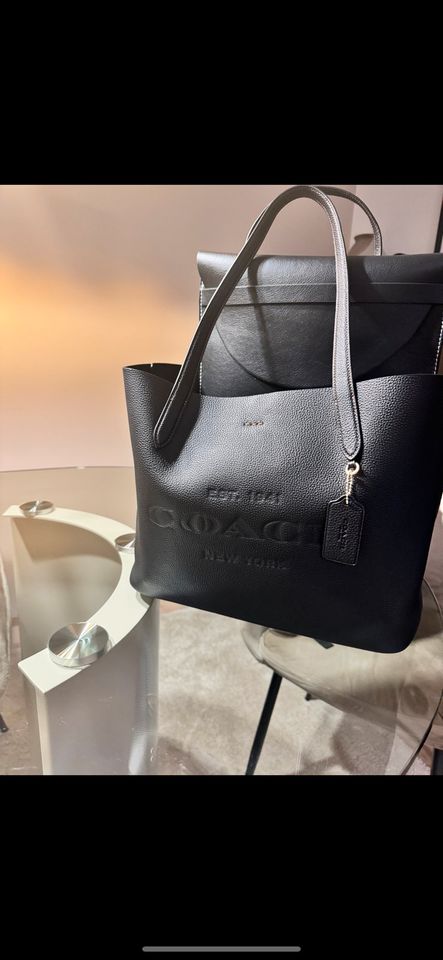 Coach cameron shopper tote bag schwarz wie neu mit verpackung in München