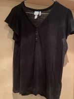 H&M.Cooles Shirt.T Shirt.Gr.S.schwarz Sachsen - Zwenkau Vorschau