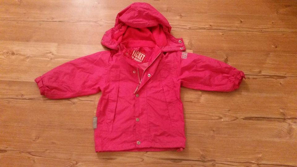 Ticket to Heaven hochwertige Jacke Gr. 98/104 pink mit Fleecejack in Hamburg