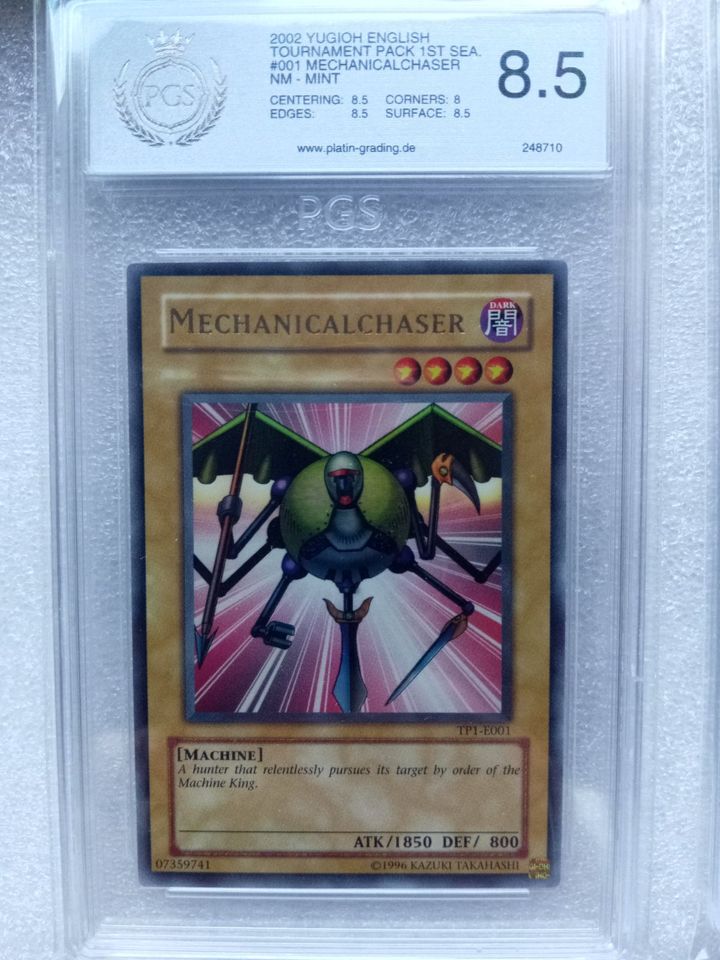 Yugioh TP RP graded PGS wie PSA Blue Eyes Shining Dragon RP2 in Otzberg