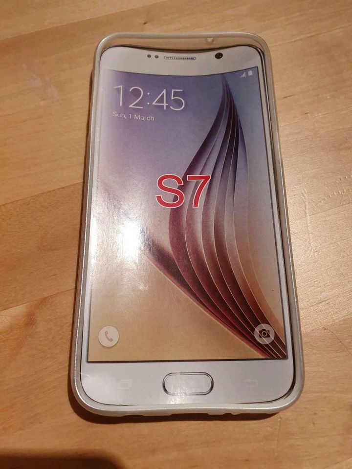 Samsung Galaxy S7 Handyhülle in weiß * NEU in Bad Schwartau