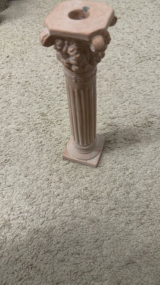 Säule Säulen Kerzenständer Tisch DEKO H: 27cm in Hamburg