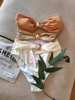 ❤️ SHEIN ❤️ BADEANZUG ❤️ NEU ❤️ BOHO ❤️ FARBVERLAUF - GOLD ❤️ Bonn - Bad Godesberg Vorschau