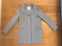 Tom Tailor Long Blazer Jackett grau meliert Gr M sportlich schick Frankfurt am Main - Sachsenhausen Vorschau