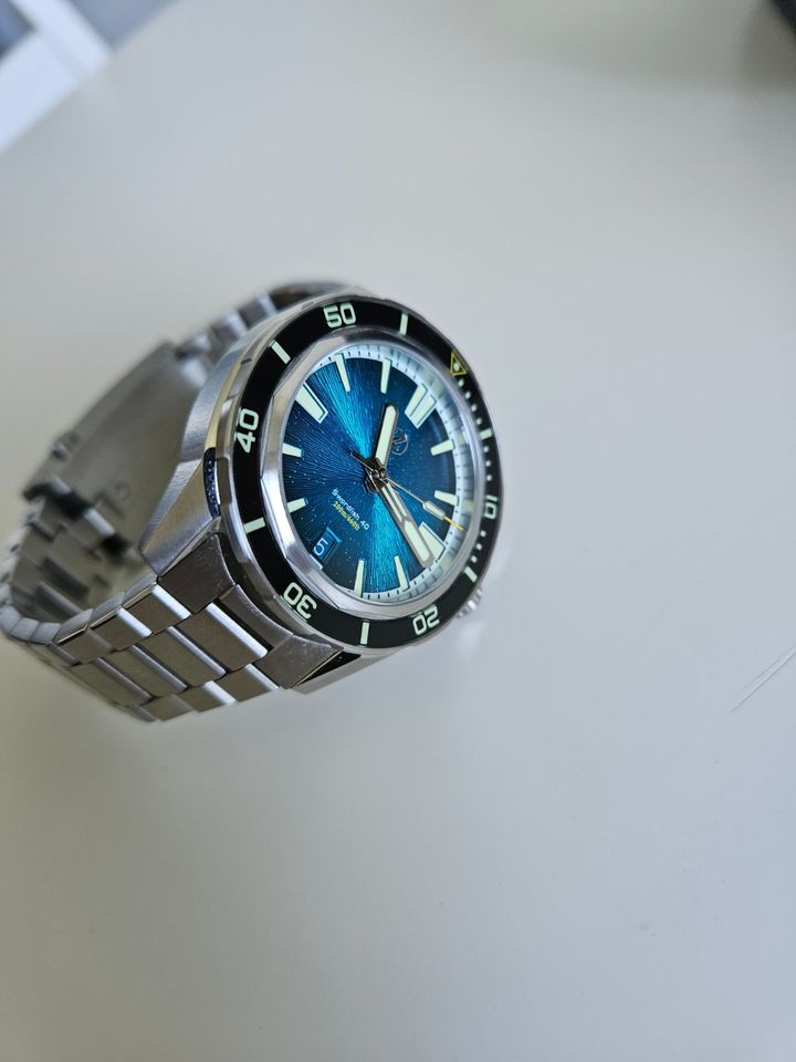 Zelos Swordfish 40mm SS Teal (Microbrand) in München