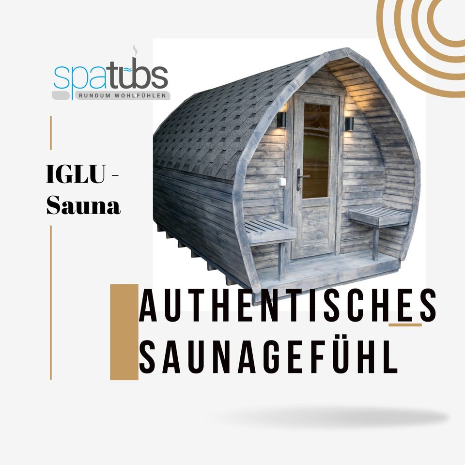 IGLU Sauna Gartensauna Sauna Outdoosauna in Obernkirchen