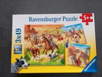 Ravensburger Puzzle 3x49 Cowboys Brandenburg - Wittenberge Vorschau