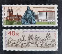 DDR MiNr. 1513-1514 Satz Briefmarkenausstellung Ausg.1969,postfr. Sachsen - Struppen Vorschau