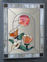 Spiegel mit künstlerischer Gestaltung ca. 70 x 92 cm Hessen - Bensheim Vorschau