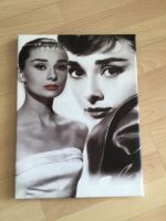 Wandbild Audrey Hepburn auf Leinen  30 X 40 cm. neuwertig‼️ Schleswig-Holstein - Kiel Vorschau